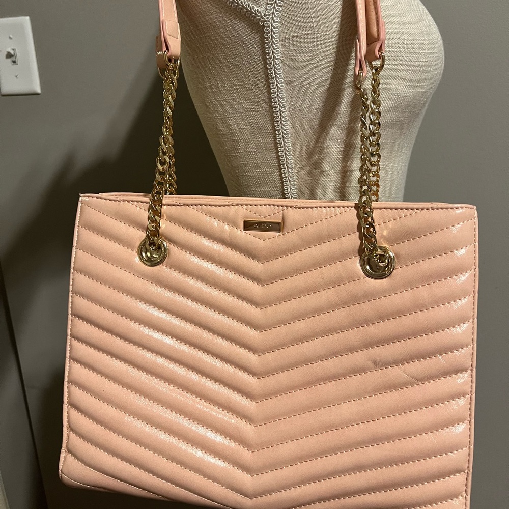 ALDO blush pink handbag